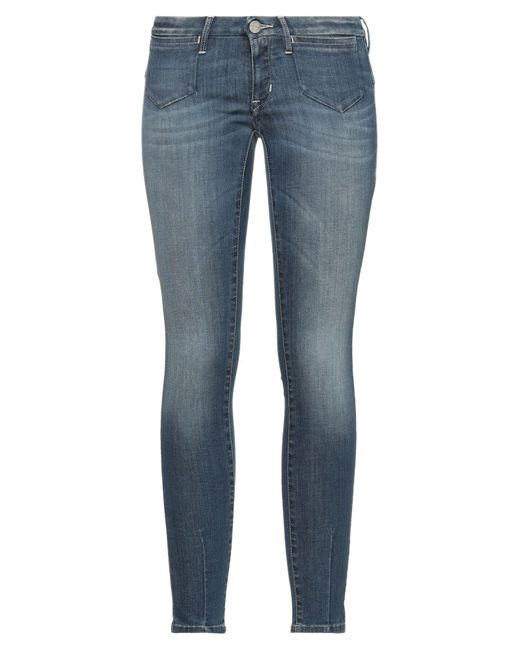 Jacob Cohen Blue Jeans Cotton, Elastomultiester, Elastane
