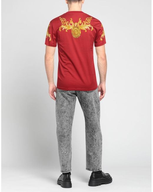 Camiseta Versace de hombre de color Red