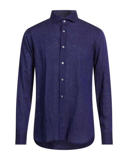 Guglielminotti Blue Shirts for men