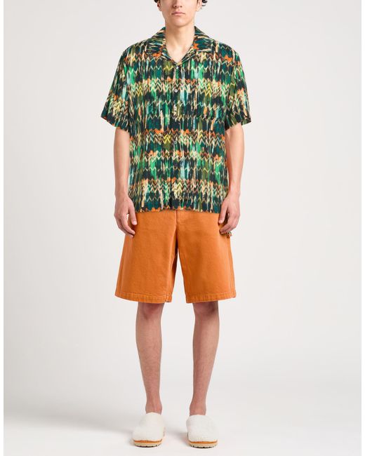 Missoni Green Shirt Viscose for men