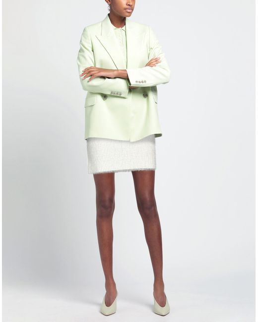 SIMONA CORSELLINI White Mini Skirt