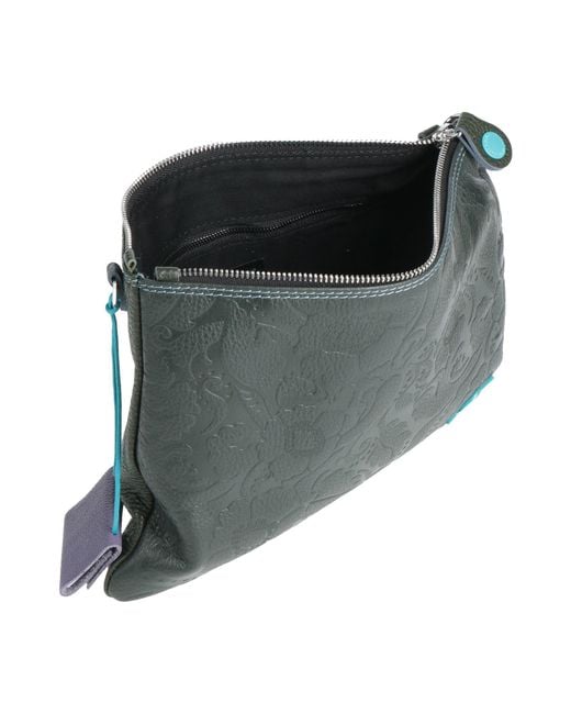 Gabs Green Military Cross-Body Bag Calfskin