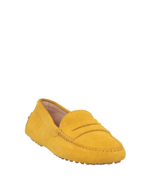 Tod's Yellow Loafer