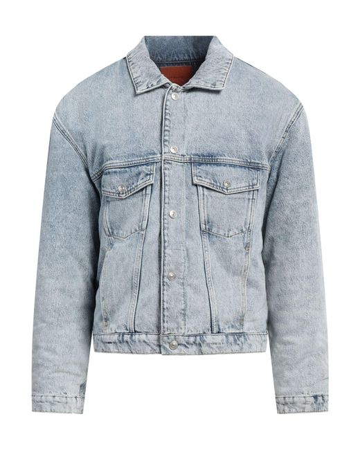 Sandro Blue Denim Outerwear for men