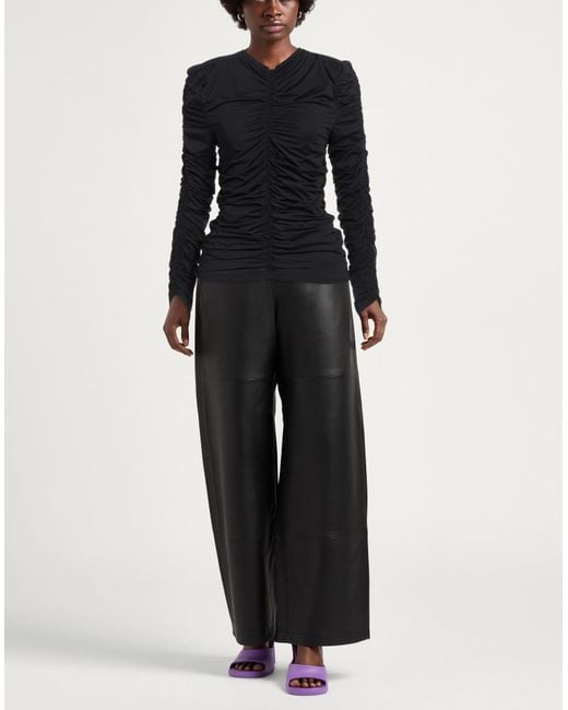 Patrizia Pepe Black Top Polyamide, Elastane