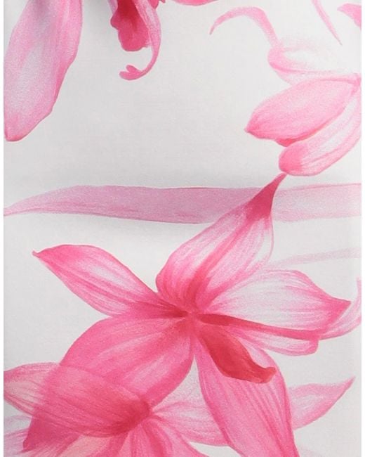 Marella Pink Midi Dress Polyester