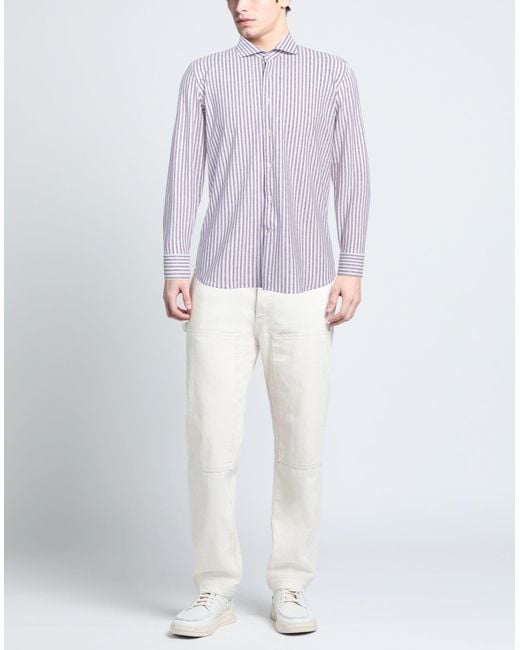 Ghirardelli Purple Shirt for men