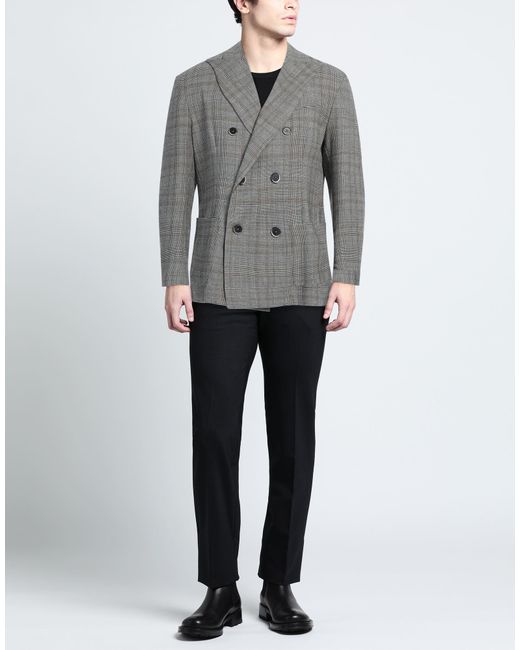 Barena Gray Blazer for men