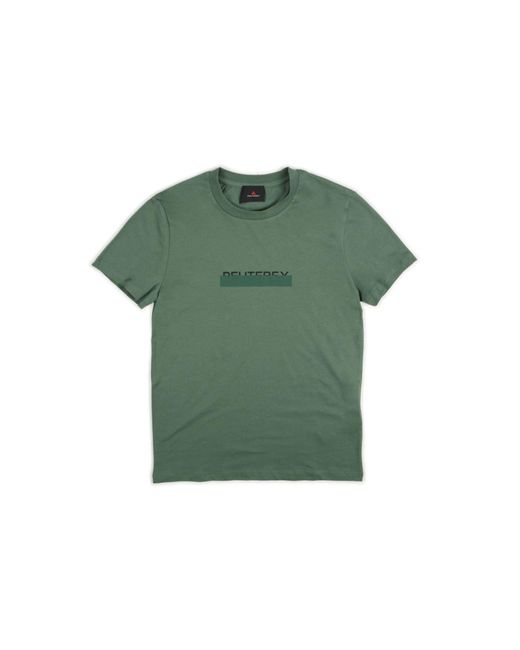 T-shirt di Peuterey in Green da Uomo