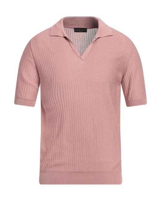 Pullover Roberto Collina pour homme en coloris Pink