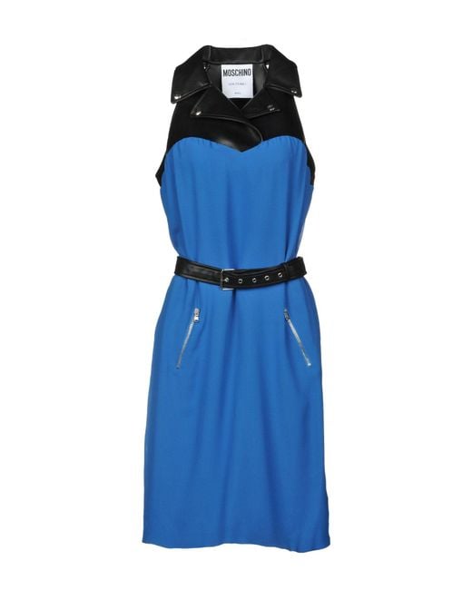 Moschino Blue Midi Dress