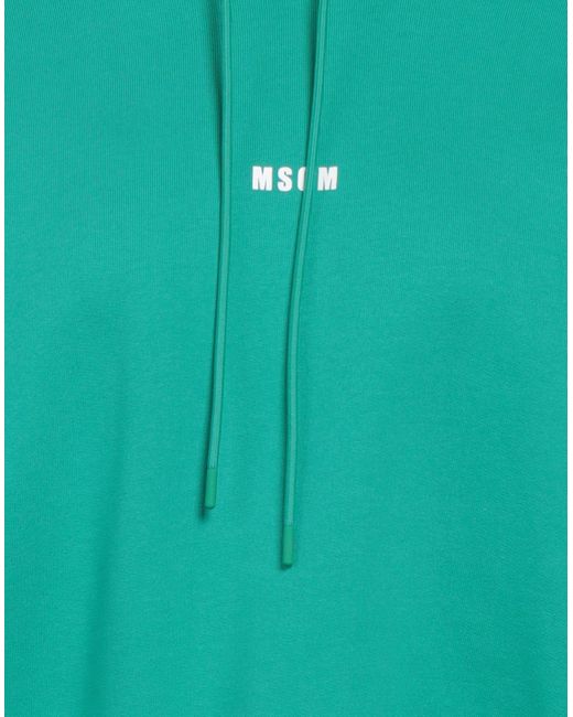 MSGM Green Sweatshirt