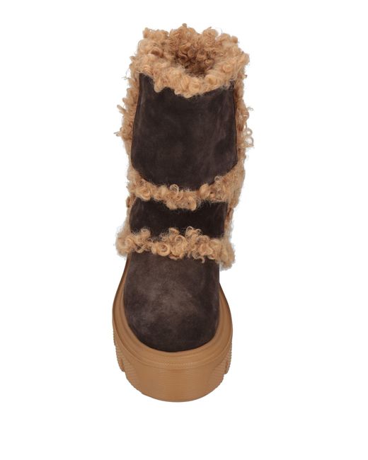 Casadei Brown Stiefelette