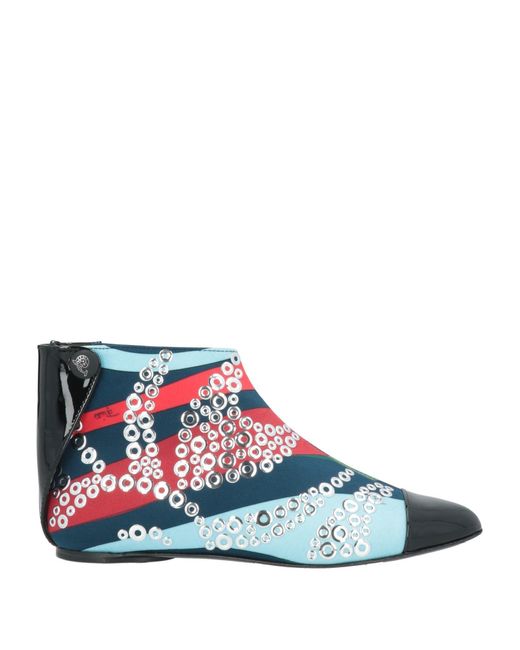 Stivaletti di Emilio Pucci in Blue