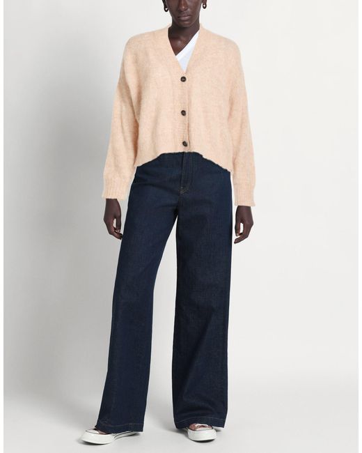 D.exterior Natural Cardigan