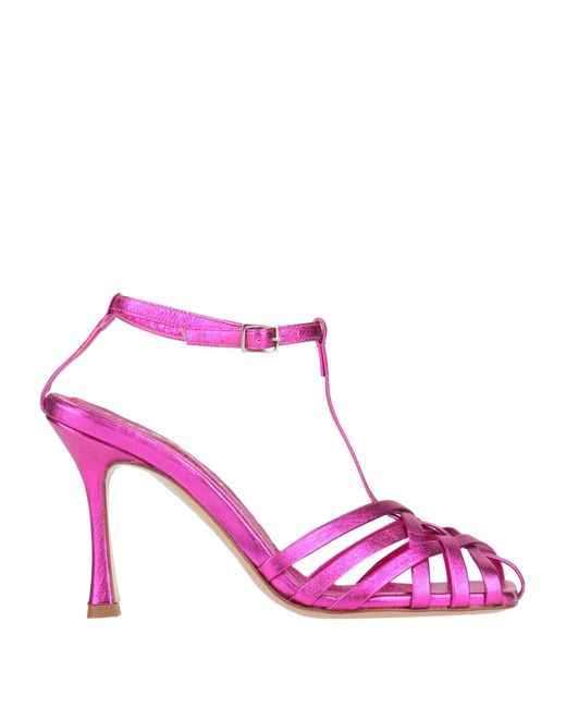 Gianmarco F. Pink Sandals