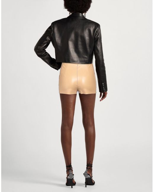 Elisabetta Franchi Natural Shorts & Bermuda Shorts Polyester