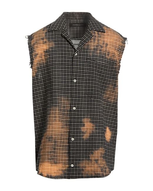 FEDERICO CINA Black Shirts for men