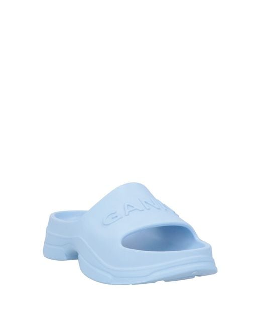 Ganni Blue Sandals