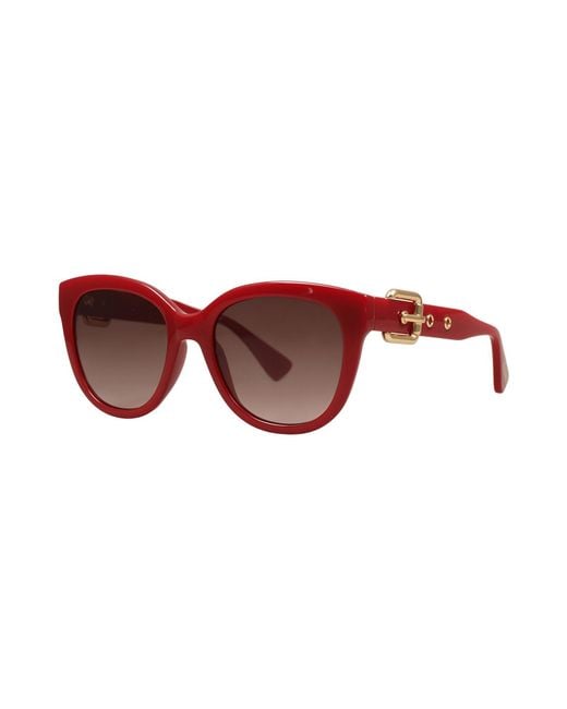 Moschino Red Sunglasses