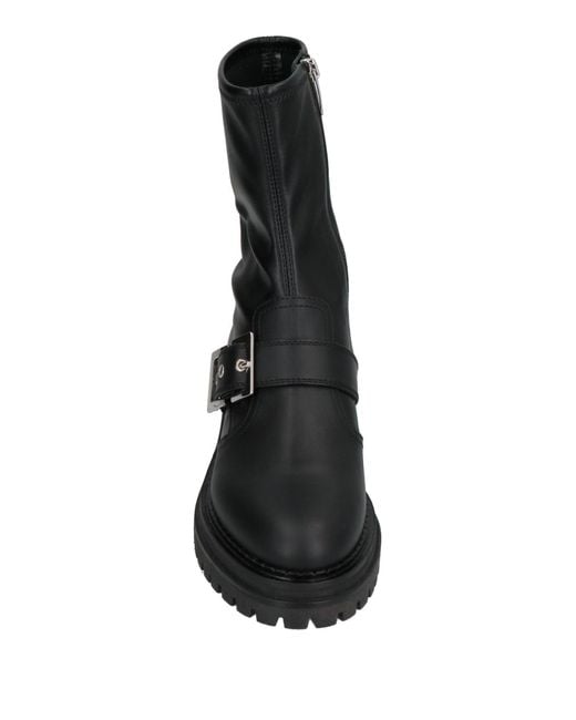Sergio Rossi Black Ankle Boots