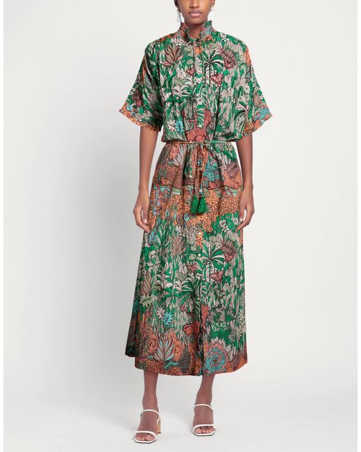 CONNOR & BLAKE Green Maxi Dress
