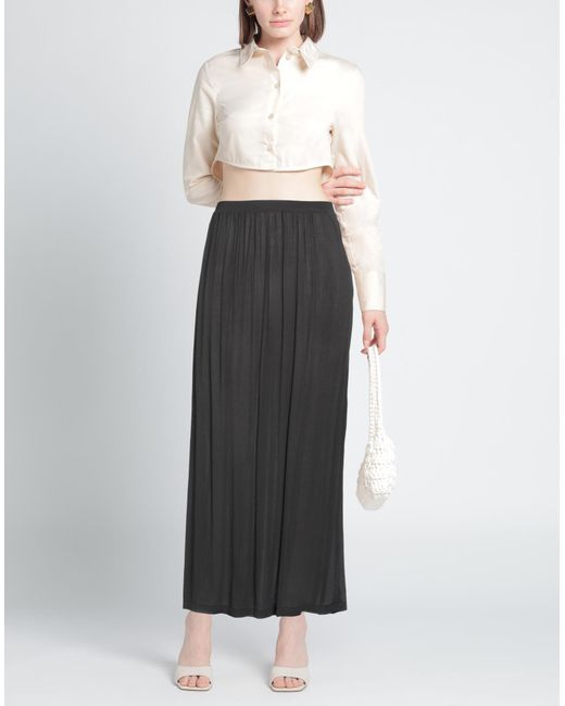 SOPHIE DELOUDI Gray Maxi Skirt