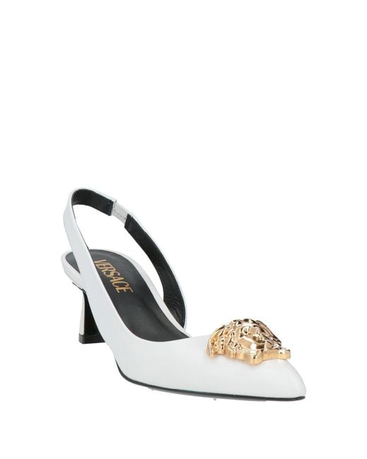 Versace Metallic Pumps