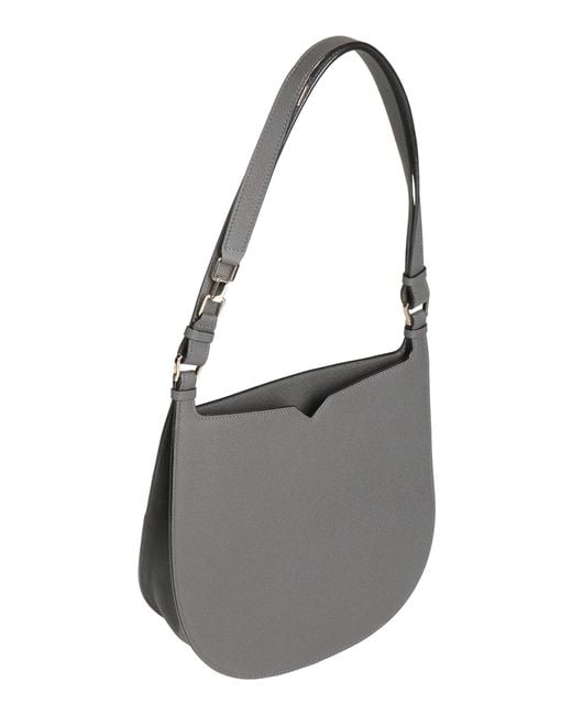 Valextra Gray Shoulder Bag