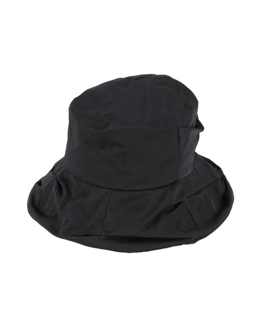 Y's Yohji Yamamoto Black Hat Polyester
