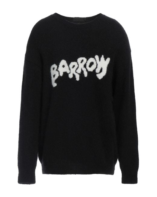 Barrow Black Sweater Wool, Acrylic for men