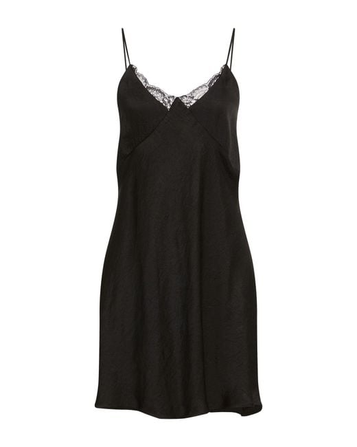 Marella Black Mini Dress Acetate