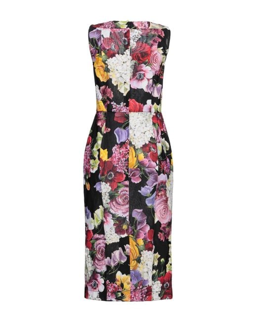 Dolce & Gabbana White Midi Dress