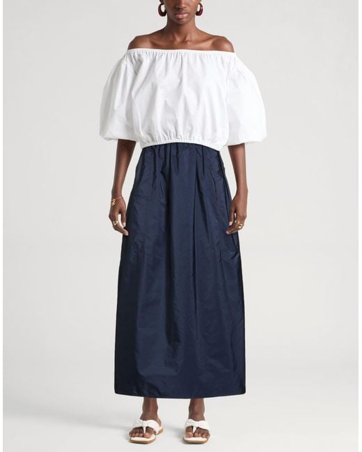 Sofie D'Hoore Blue Maxi Skirt