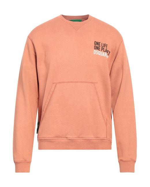 DSquared² Pink Sweatshirt for men