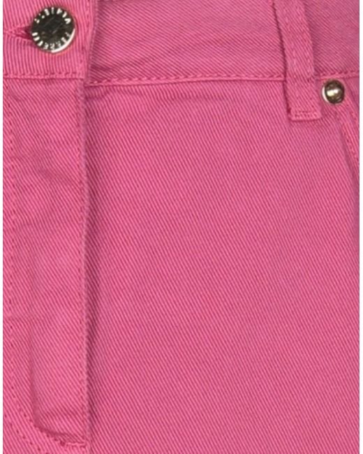 Alberta Ferretti Pink Denim Skirt