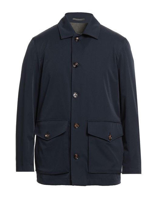 KIRED Blue Jacket Polyamide, Elastane for men