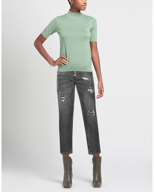 Dondup Gray Denim Pants