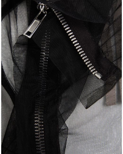 Rick Owens Black Jacket Polyamide