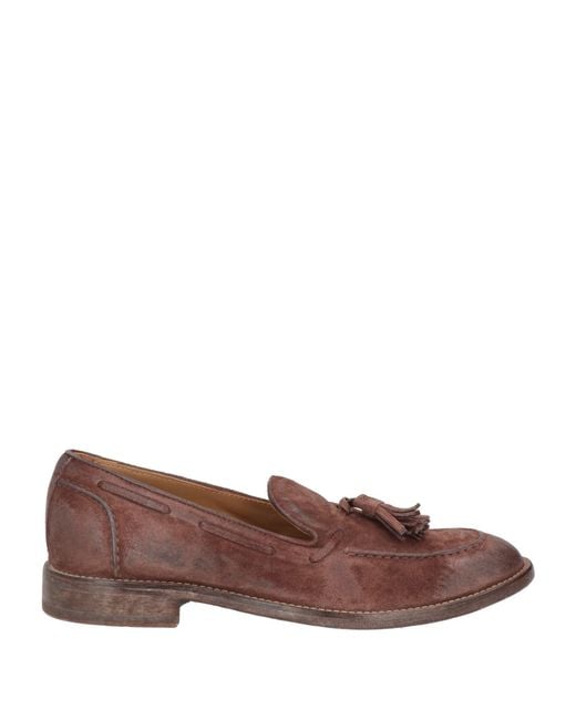 Moma Brown Loafers Leather for men