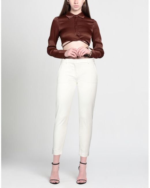Circolo 1901 White Trouser