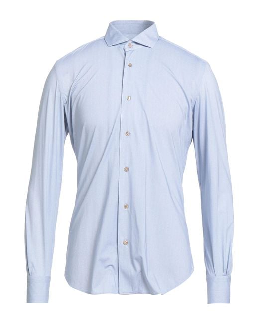 Camicia di Mazzarelli in Blue da Uomo