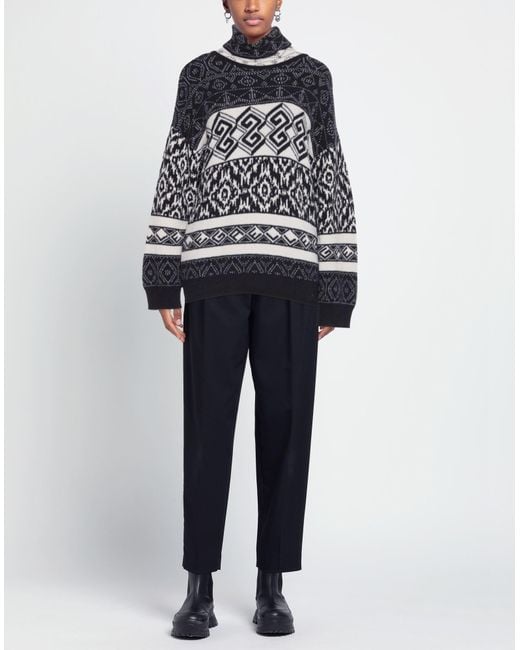 Gaelle Paris Black Turtleneck