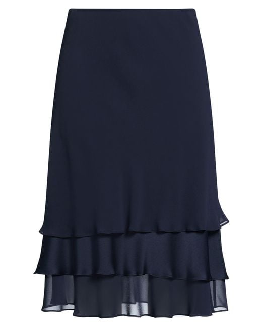 Joseph Ribkoff Blue Midi Skirt
