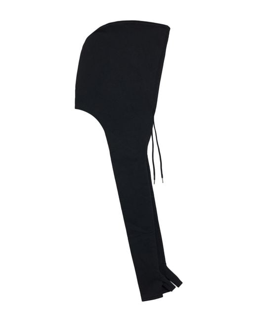 Courreges Black Shrug Cotton