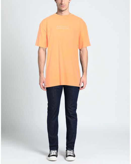 Palm Angels Orange T-shirt for men