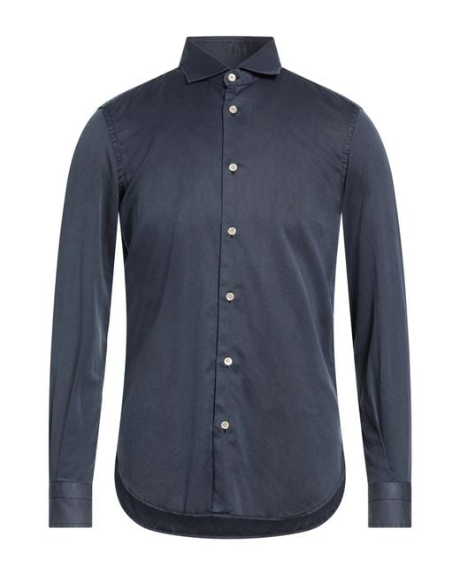 Boglioli Blue Shirt for men