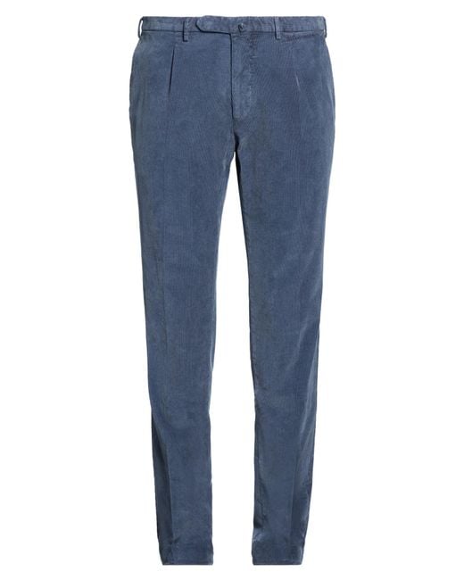 Santaniello Blue Pants for men