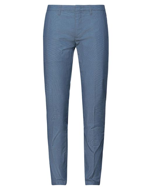 Siviglia Blue Pastel Pants Cotton, Polyester, Elastane for men