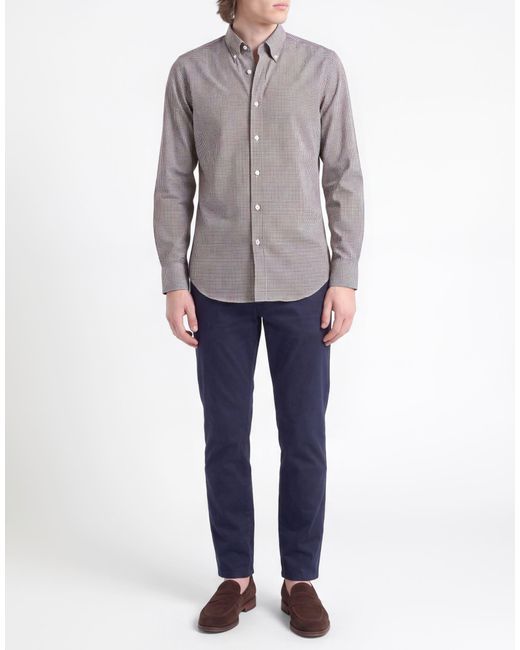 Xacus Gray Shirt Cotton for men